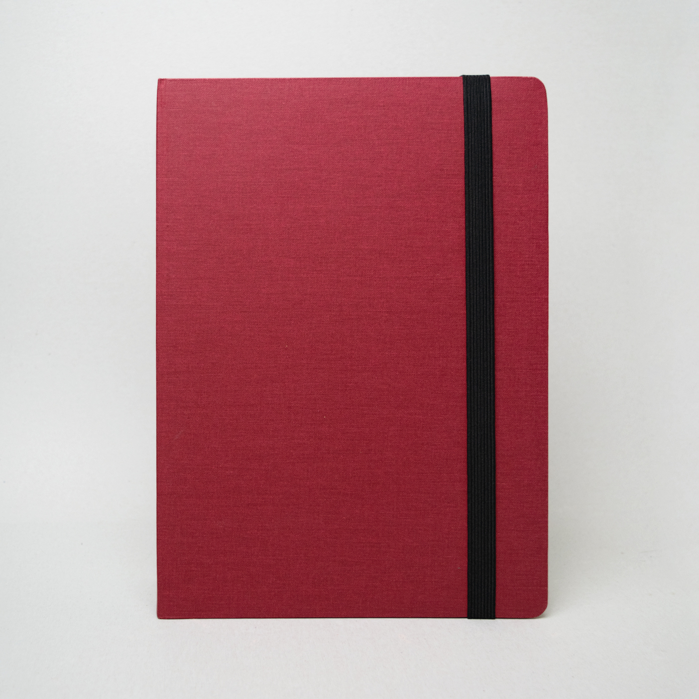Quaderno con elastico - ROSSO